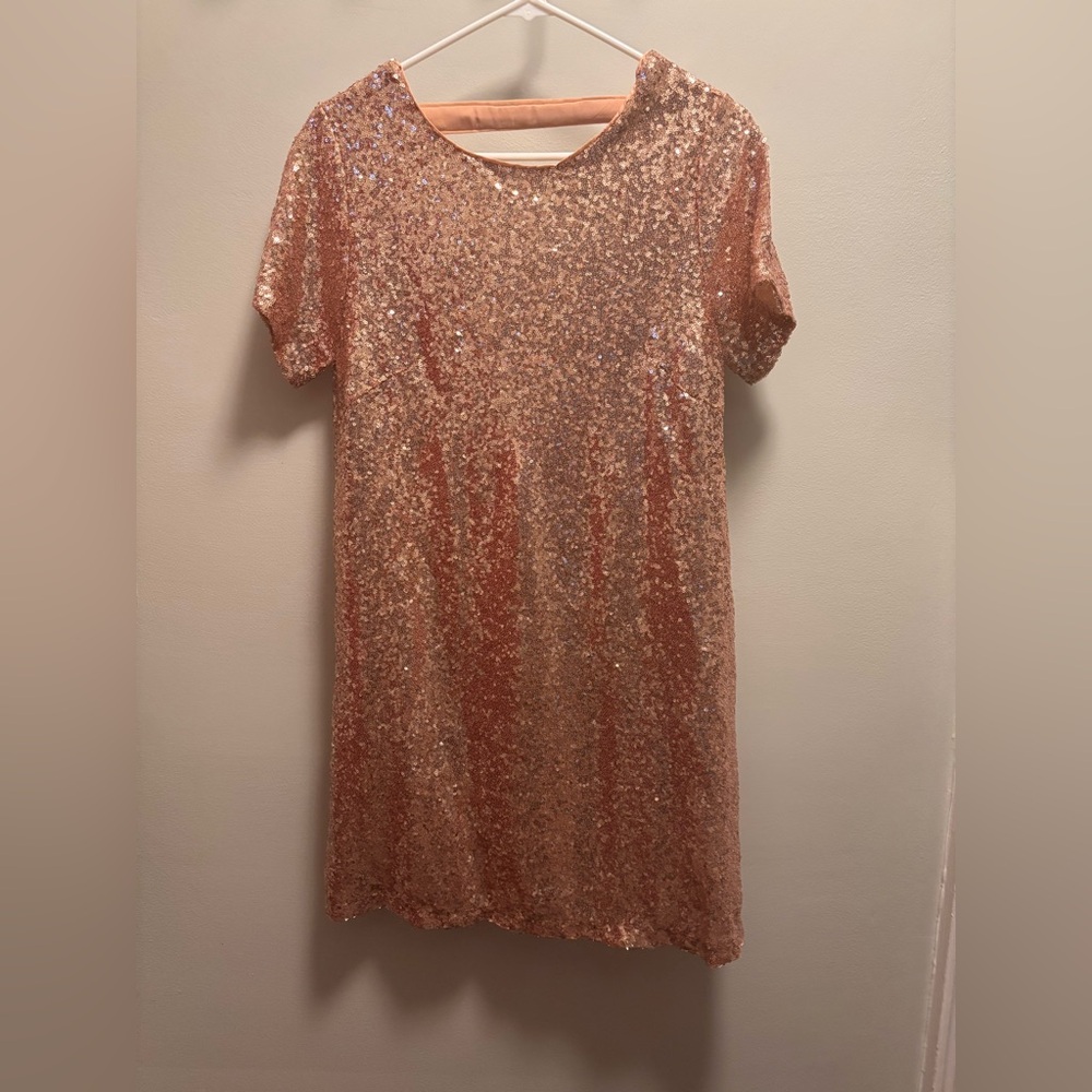 In Loom Gold Sequin Dress (Gild), Size S (Women’s)
